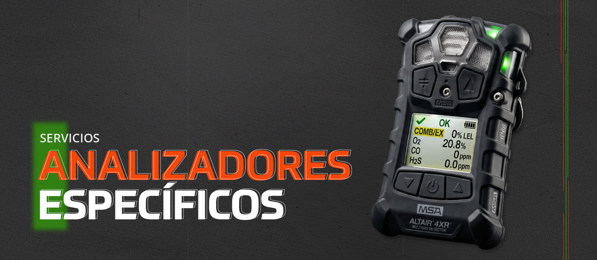 Servicio analizadores específicos