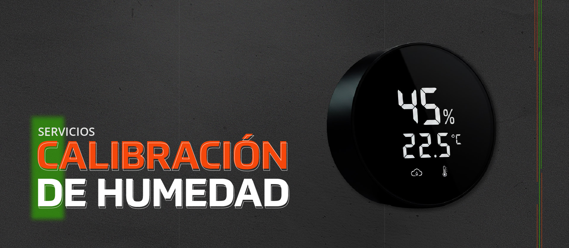 Servicio Calibración de humedad